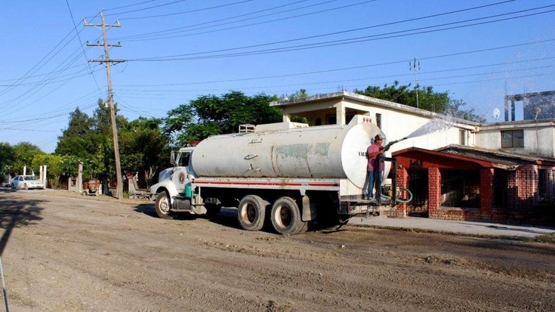 Alcalde supervisa trabajos
