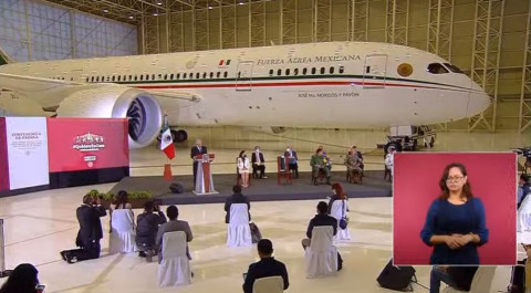 Avión presidencial, rifa, esto  y más en conferencia matutina de AMLO 