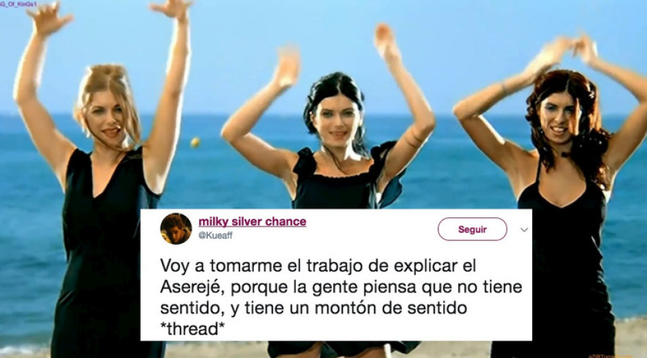 Usuario revela verdadero significado de “Asereje”