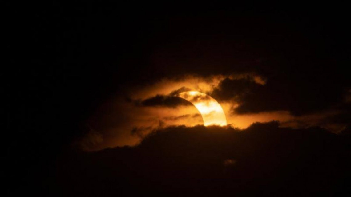 Así se vivió el primer eclipse solar anular del 2021