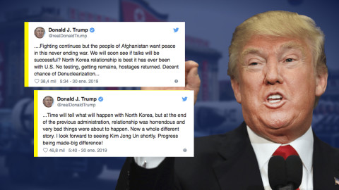 Asegura Trump que hay opción decente de desnuclearización con Corea del Norte