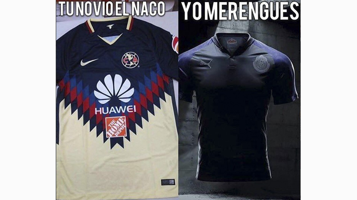 Los memes de la nueva playera del América