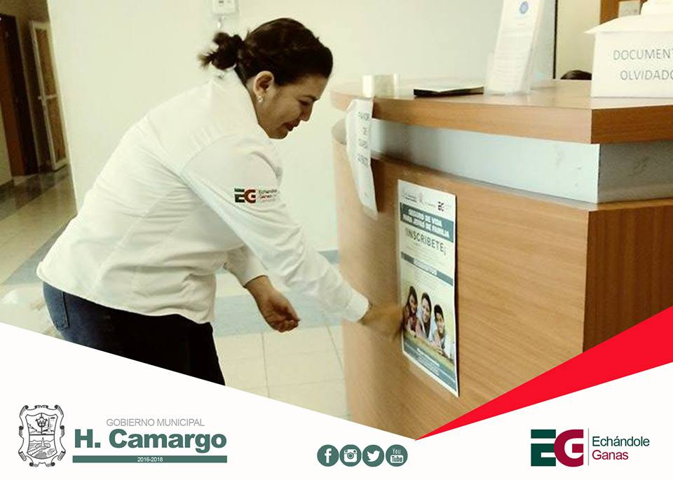 Realizan campaña de afiliación en Camargo