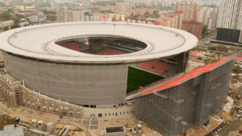 Tendrá Rusia uno de los estadios más extraños para el próximo mundial 