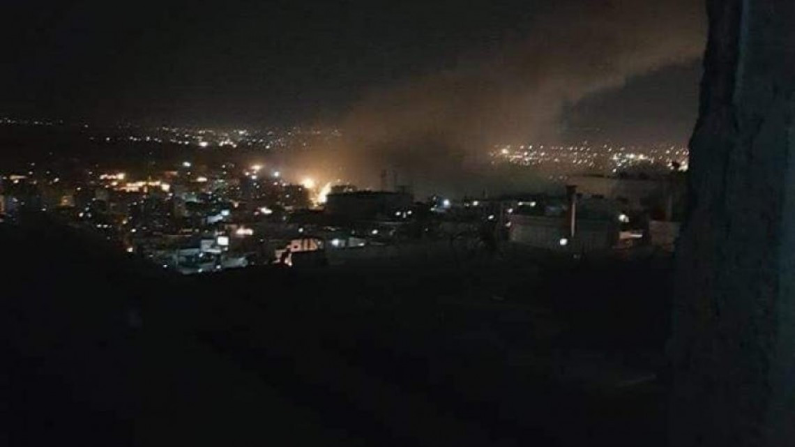 El bombardeo a Siria en Imagenes