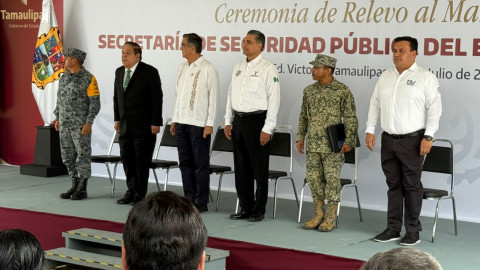  Realizan relevo de mando en Seguridad Pública