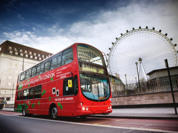 Autobuses públicos de Londres serán impulsados por café