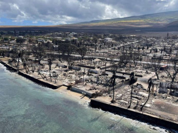 Número de muertos por incendios forestales en Hawái asciende a 110