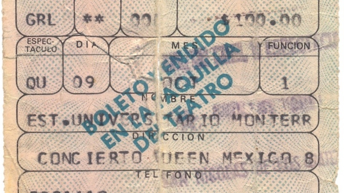 La primer y última vez que Queen pisó México
