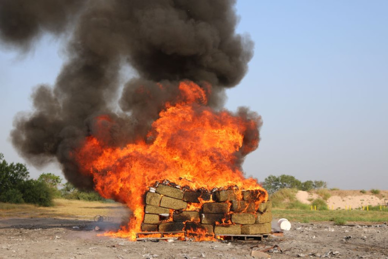 Incinera PGR Tamaulipas diversos narcóticos