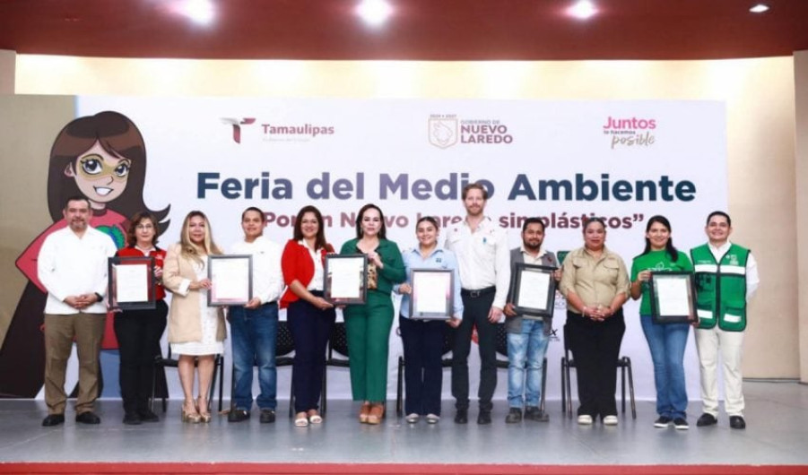 Impulsan SEDUMA y Nuevo Laredo cruzada ambiental contra el uso de plásticos