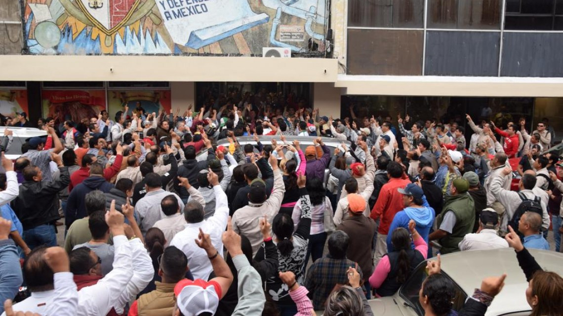 Esdras Romero Vega busca repetir cono líder del sindicato petrolero en Madero 