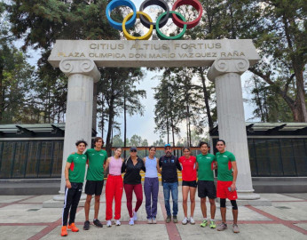 Asisten atletas tamaulipecos a competencia de preparación rumbo a macro regional