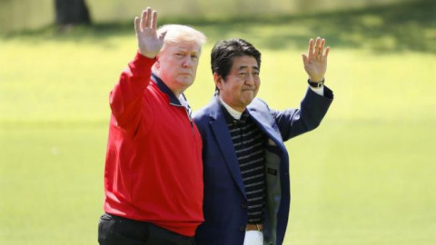 Trump exhorta a Japón a aumentar inversión en EUA