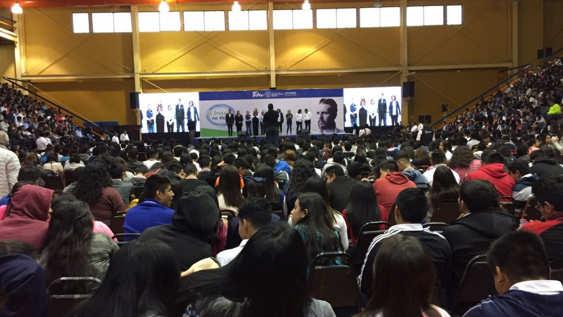 Motiva Daniel Habif a más de 5 mil jóvenes en Matamoros