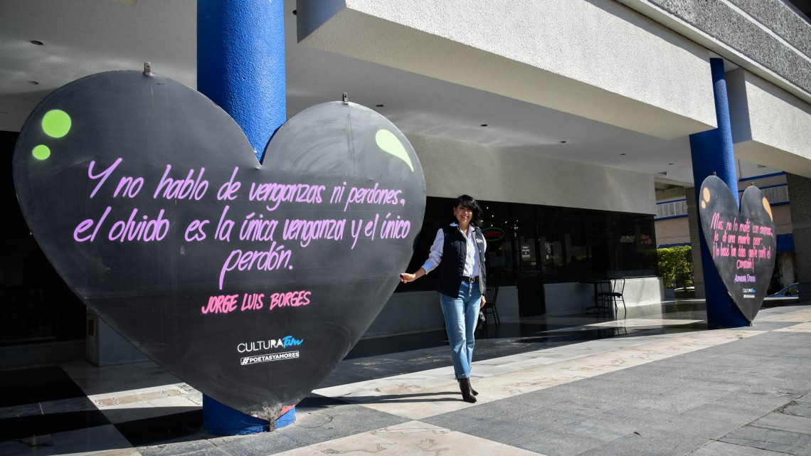 Las frases de los grandes poetas y escritores  regresan a Ciudad Victoria con #POETASYAMORES