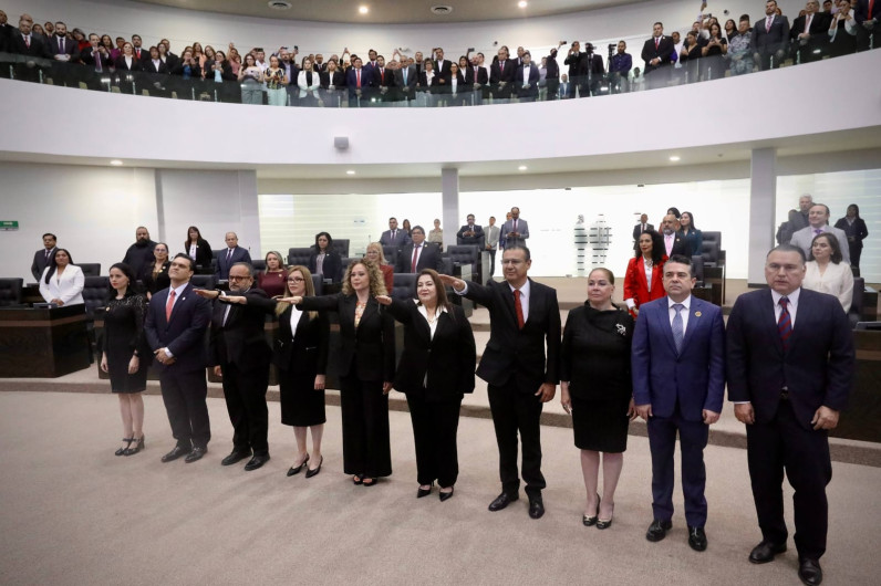 Congreso del Estado instala Periodo y toma protesta al Órgano Judicial