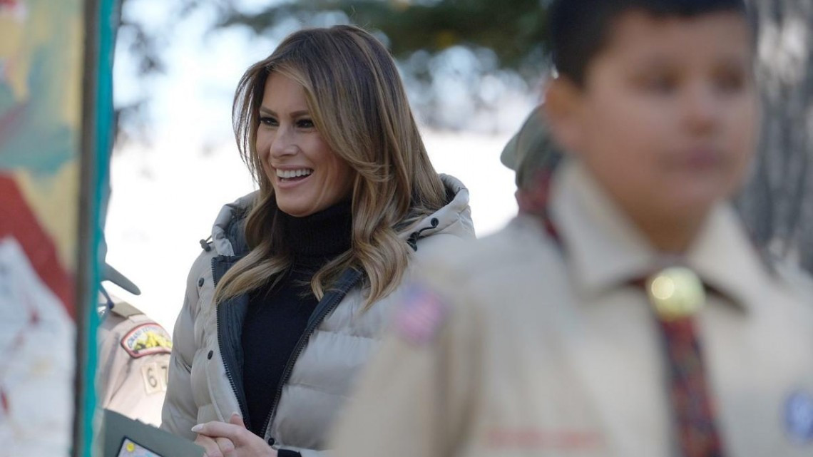 Melania viaja a Wyoming para promover “Be Best”