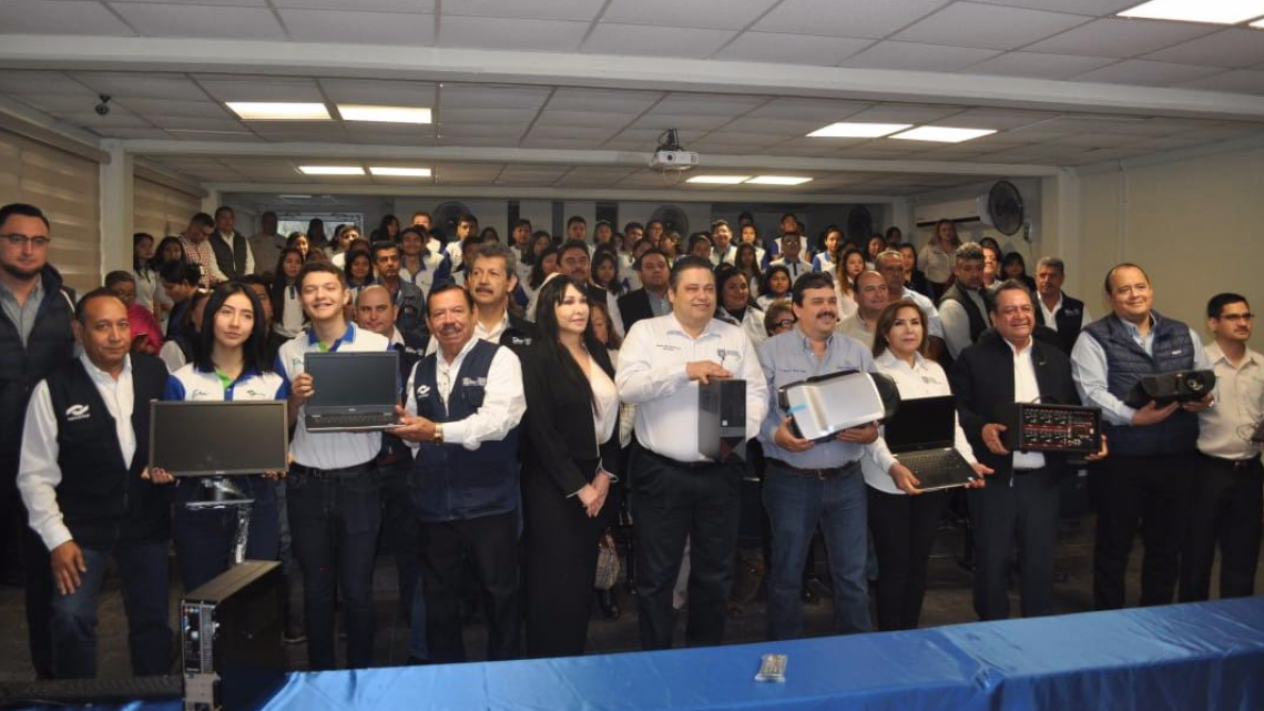 Inauguran ciclo y recibe plantel de Conalep Tamaulipas más de 1.6 mdp en equipamiento