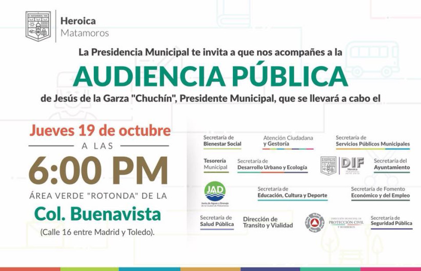 Ayuntamiento invita a audiencia pública