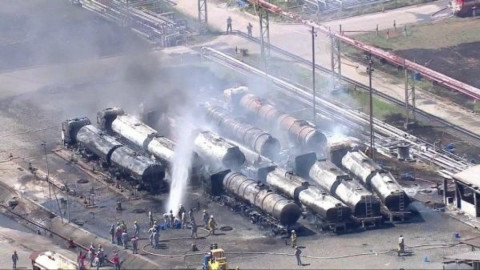 Sin muertos ni heridos por incendio en refinería de Manguinhos, Brasil