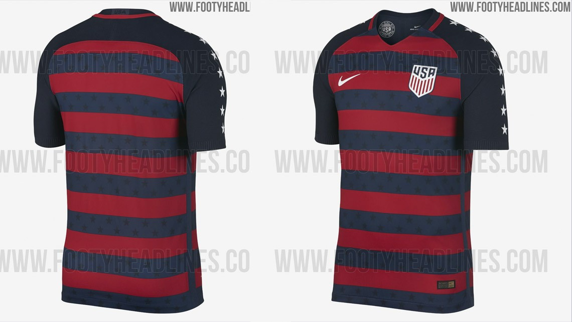 EU estrenaría espectacular playera en la Copa Oro 2017