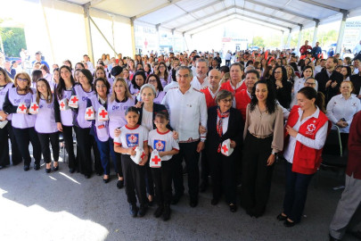 Arrancan Américo y María Colecta Anual 2025 de la Cruz Roja; invitan a sumarse