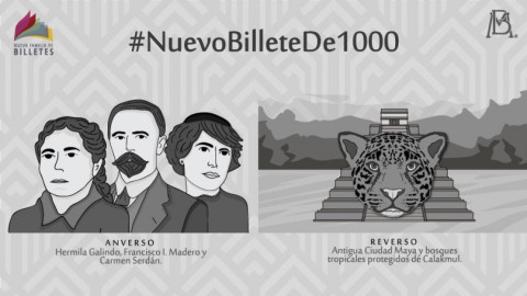 Banxico presenta el nuevo billete de mil pesos