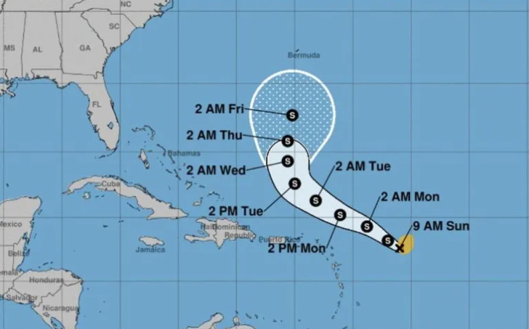 Se forma Tormenta Tropical "Peter" cerca de Puerto Rico 