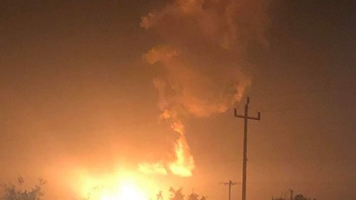 Se registra explosión de un ducto de Pemex en China, Nuevo León