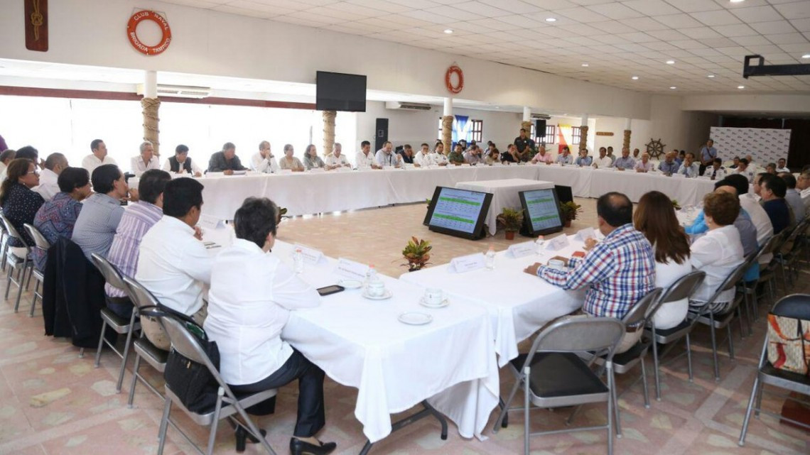 Autoridades del sur de Tamaulipas se reúnen en Madero