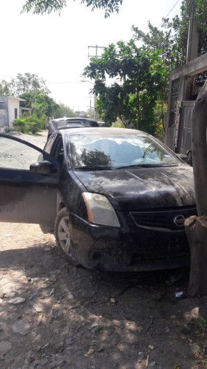 Aseguran vehículo con reporte de robo