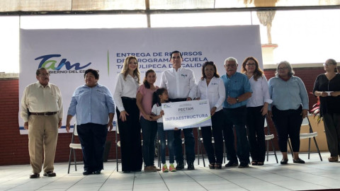 Invierte gobernador 11mdp en infraestructura educativa en Matamoros