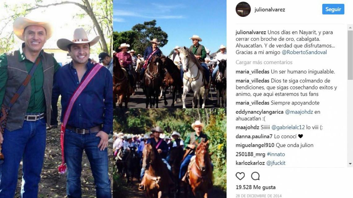 Políticos retiran fotos con Rafa Márquez y Julión Álvarez