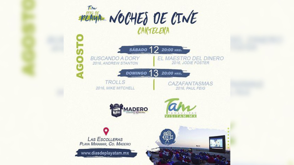 Ayuntamiento invita a "Noches de cine"