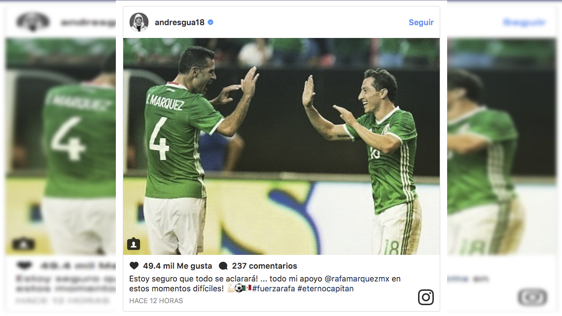 Liga mexicana se solidariza con Márquez