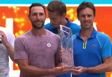Santiago González gana el Miami Open en la categoría de Dobles