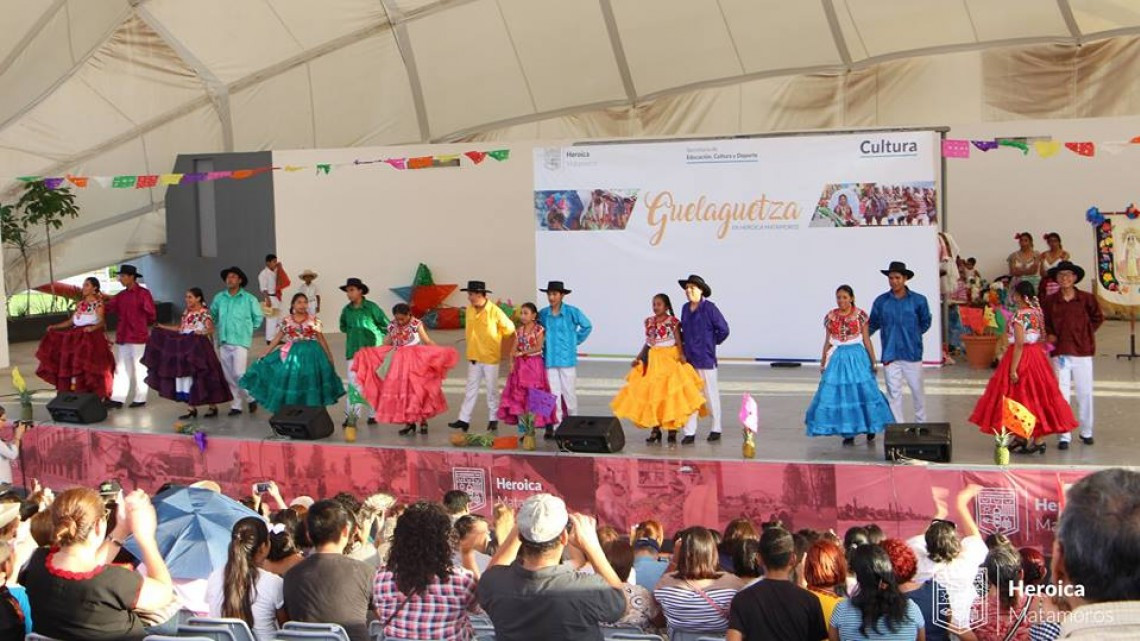 Llevan a cabo "Guelaguetza" en Matamoros