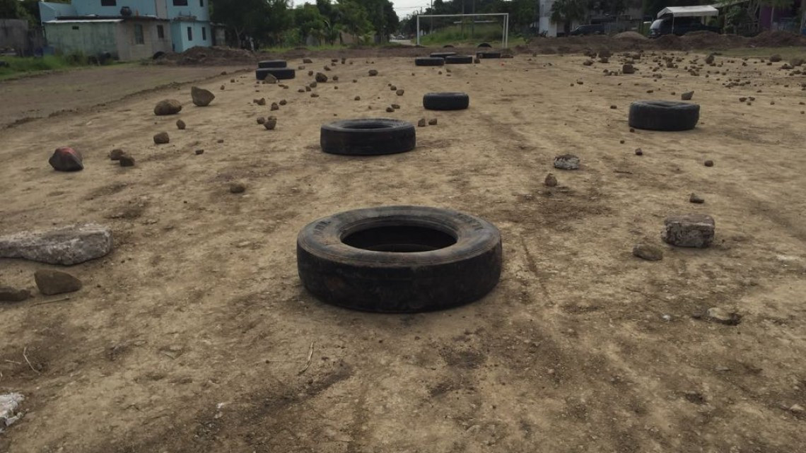 Vecinos piden se conserve un espacio deportivo en su área