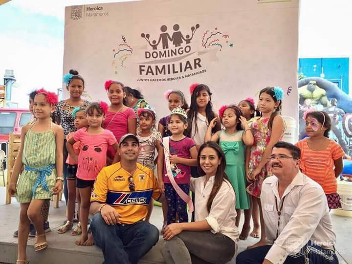 Llevan a cabo convivencia familiar en Matamoros