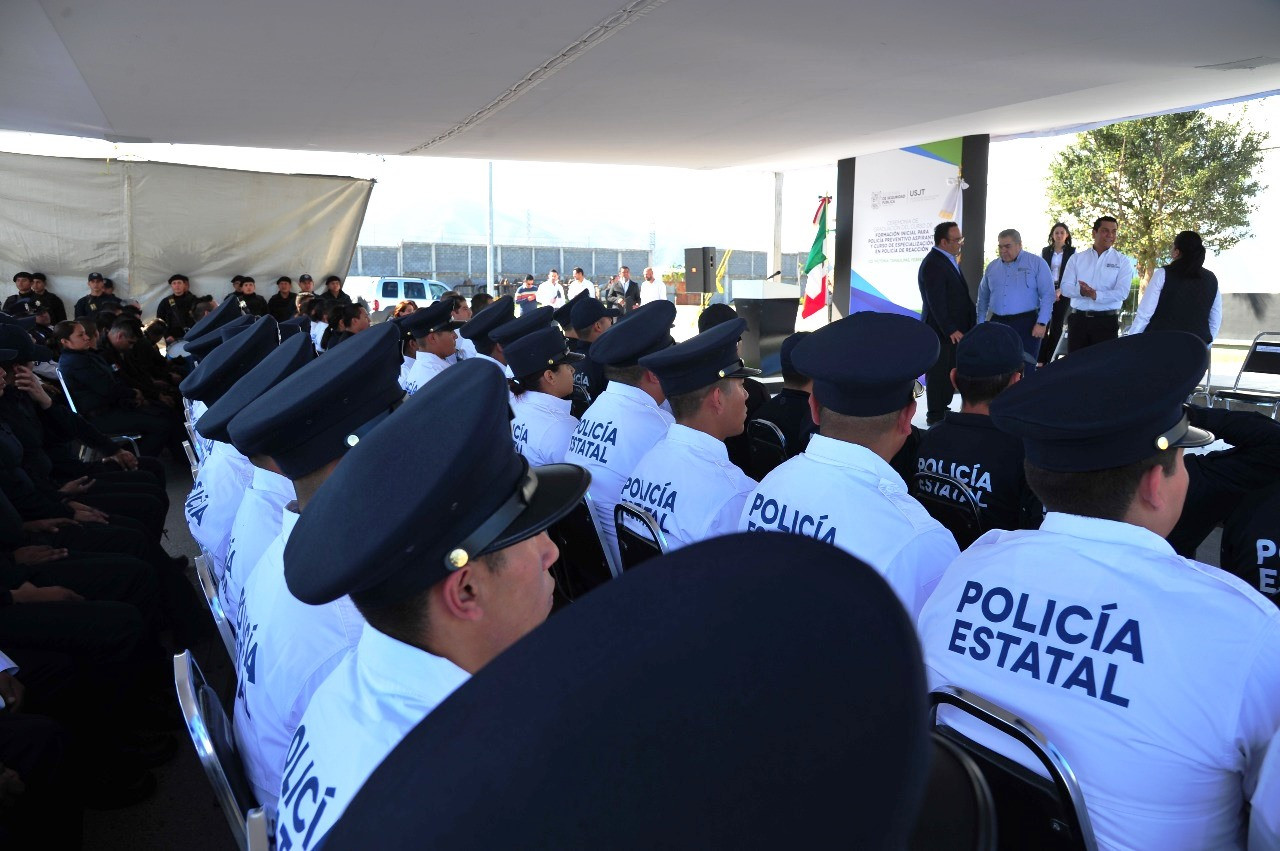 124 nuevos Policías Estatales se integrarán a labores de seguridad