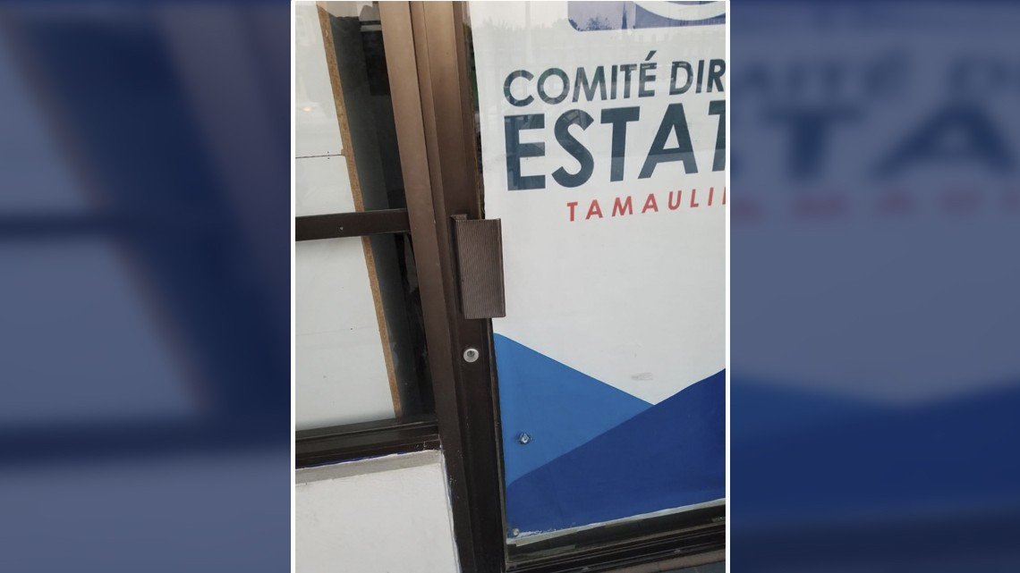 Balean sede del PAN en Tamaulipas 