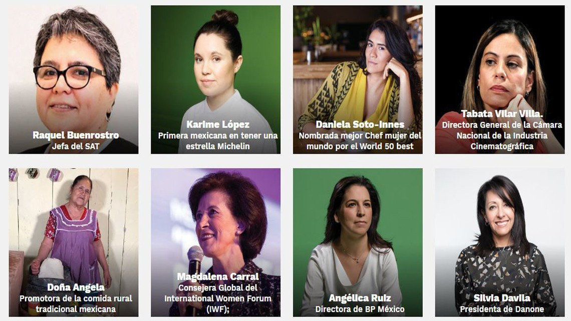 Ellas son las 100 mujeres mexicanas más poderosas del 2020, según la revista Forbes