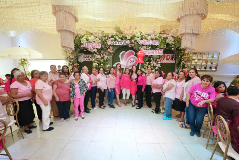 Gobierno Municipal y Sistema DIF Nuevo Laredo reconocen a 100 mujeres sobrevivientes de cáncer de mama