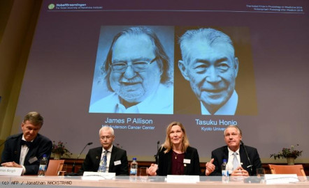 Los ‘padres’ de la inmunoterapia ganan el Nobel de Medicina