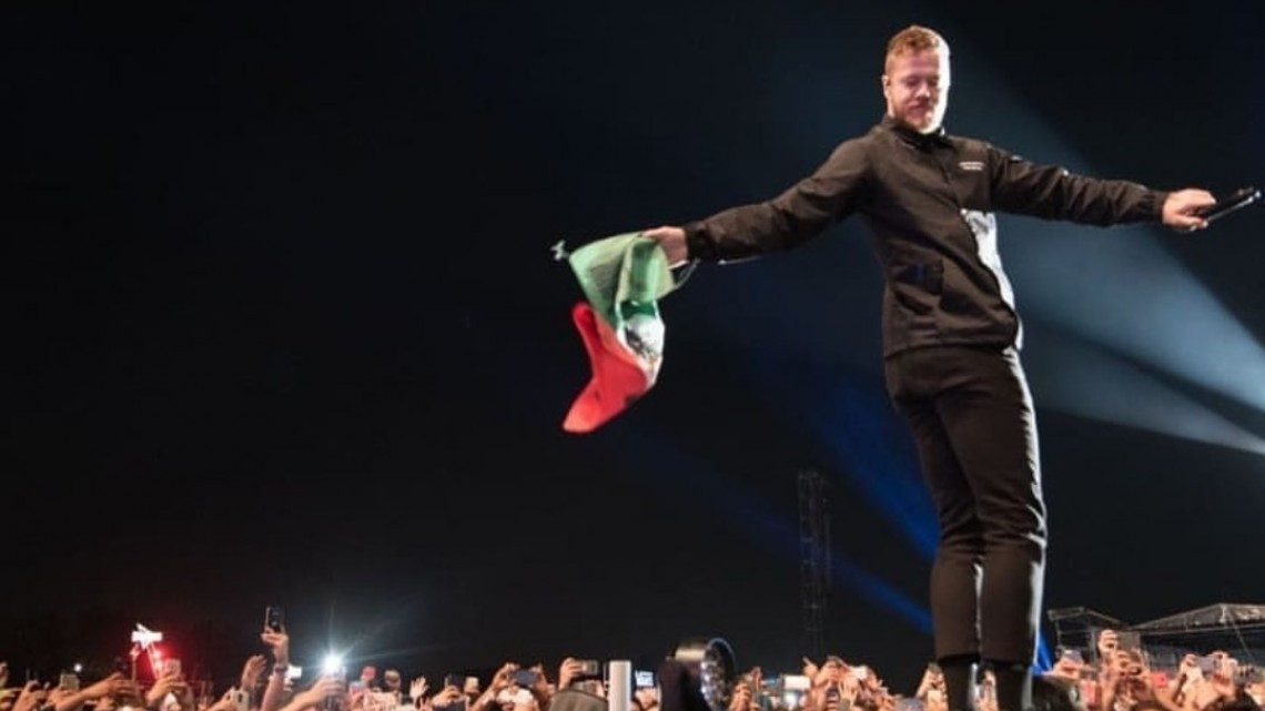 Imagine Dragons canta 'Cielito lindo'