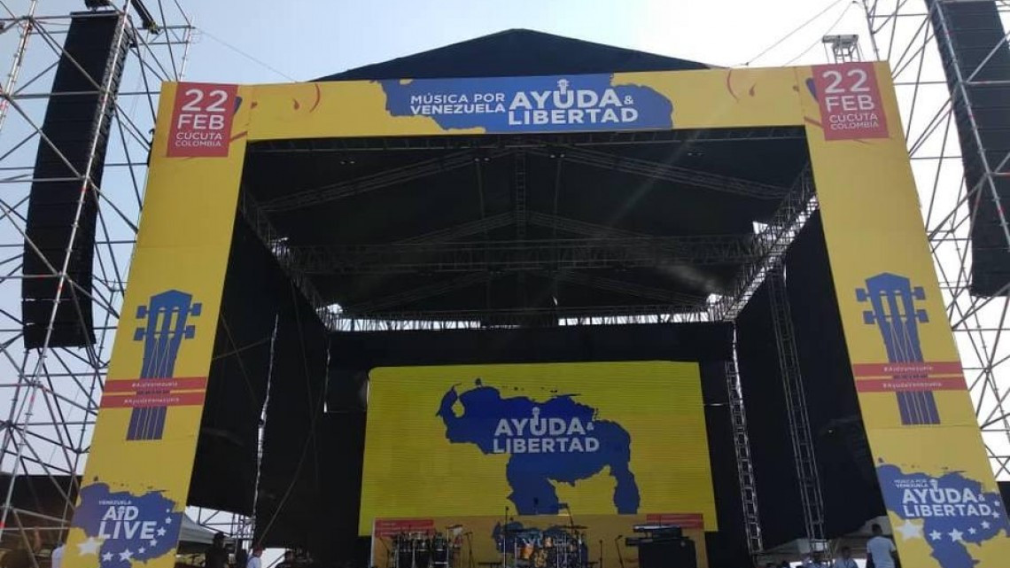 Miles de personas asisten al Venezuela Aid Live