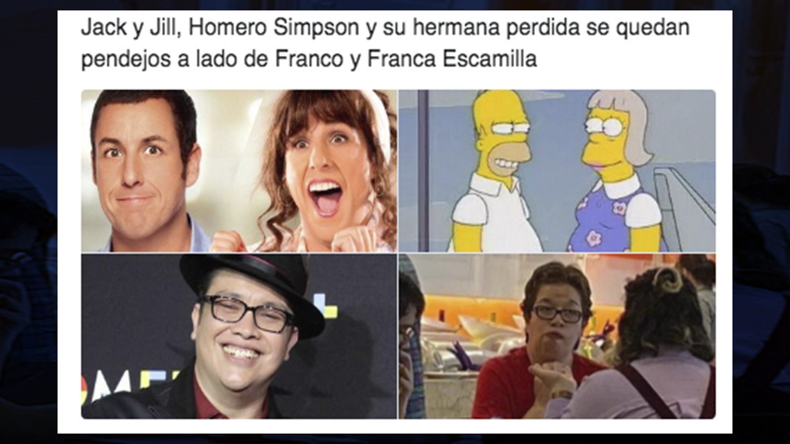 ¿Franca Escamilla? Redes sociales encuentran a la gemela del comediante