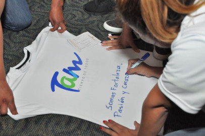 Entrenadores de Tamaulipas participan en “Ponte la camiseta” 