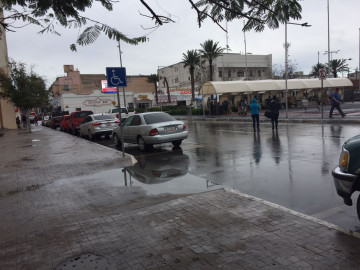 Reporta PC Reynosa lluvias moderadas y encharcamientos ligeros 